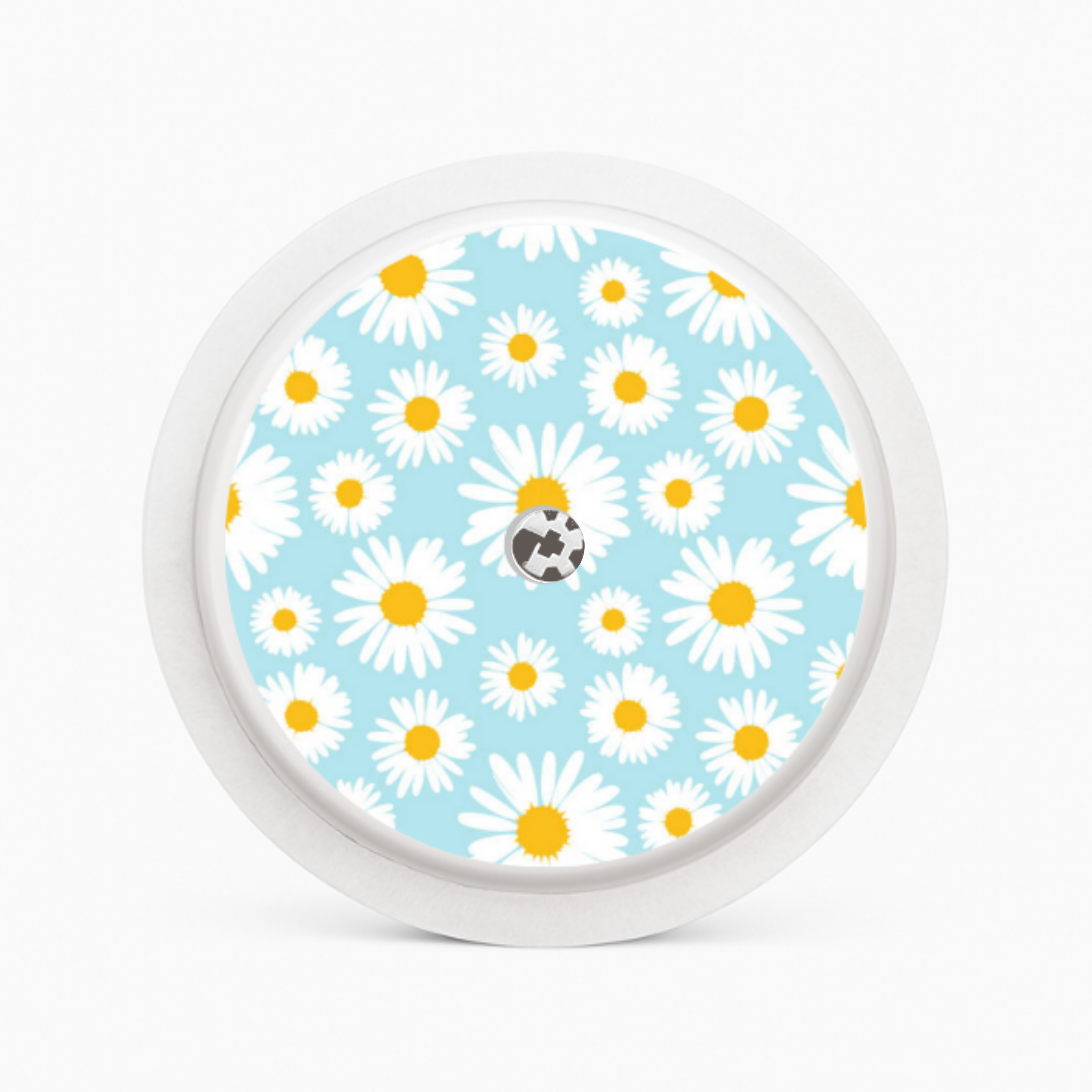 Blue Daisy - Libre Freestyle 1&2 Sensor Sticker