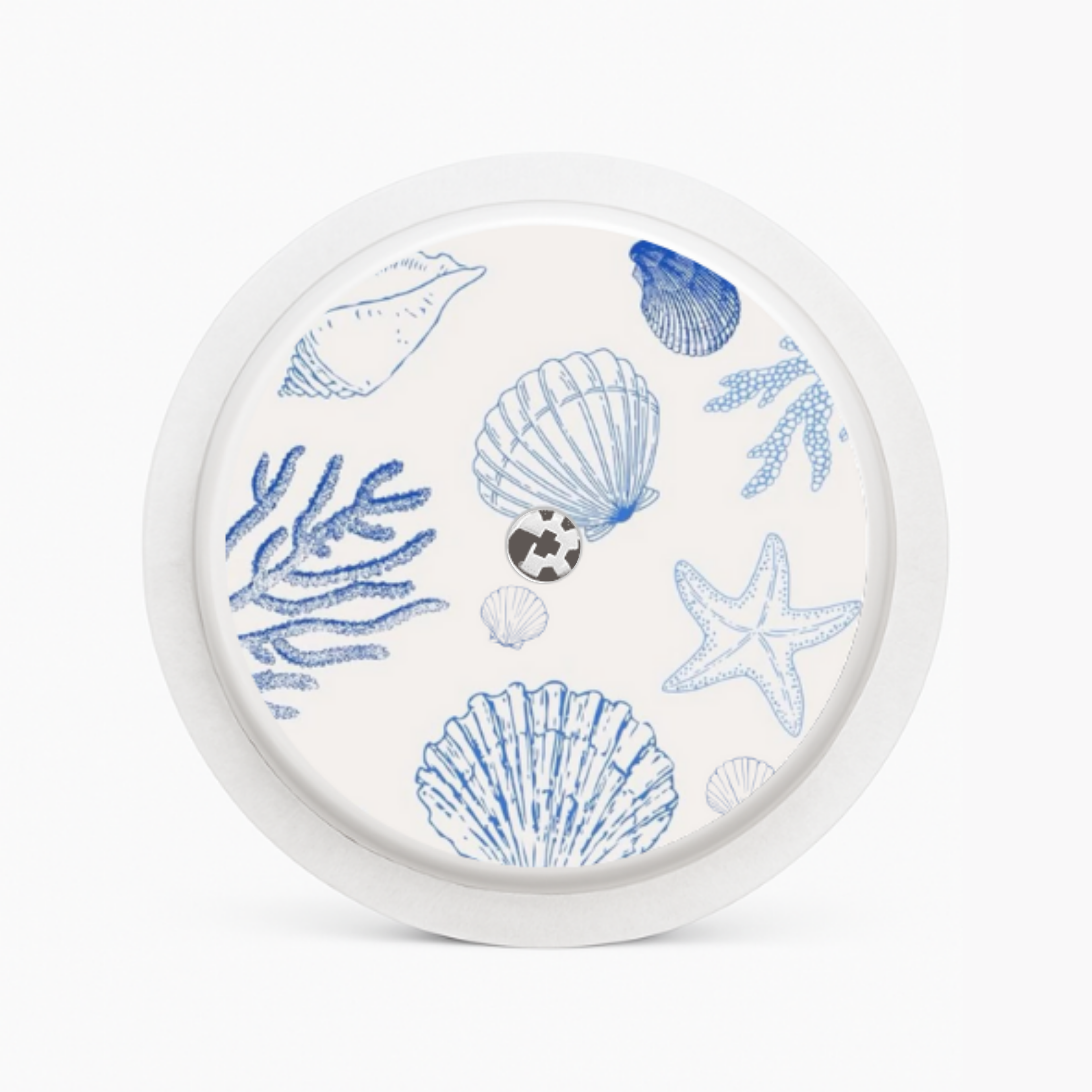 Sea Shells - Freestyle Libre 1&2 Sensor Sticker